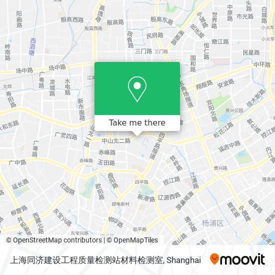 上海同济建设工程质量检测站材料检测室 map