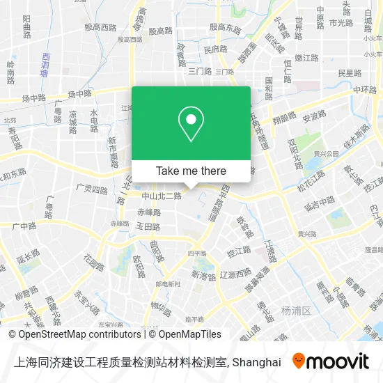 上海同济建设工程质量检测站材料检测室 map
