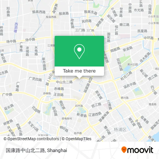 国康路中山北二路 map