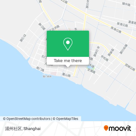 湄州社区 map
