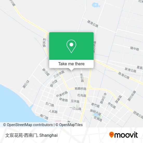 文宸花苑-西南门 map
