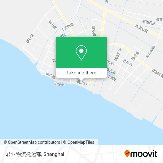君亚物流托运部 map
