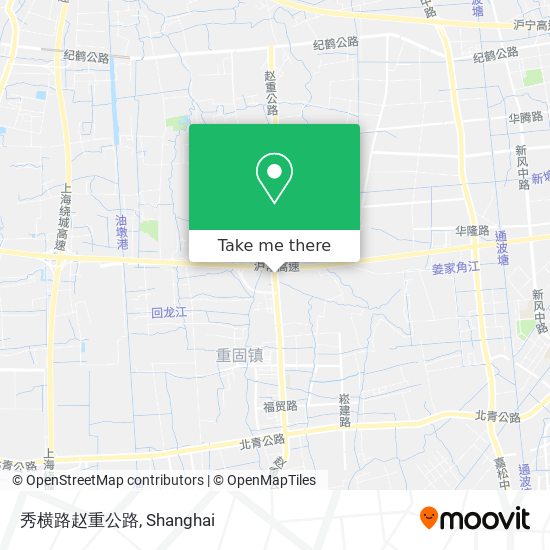 秀横路赵重公路 map