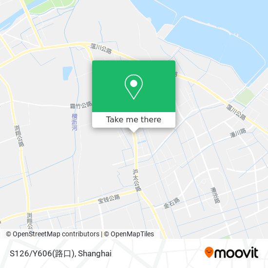 S126/Y606(路口) map