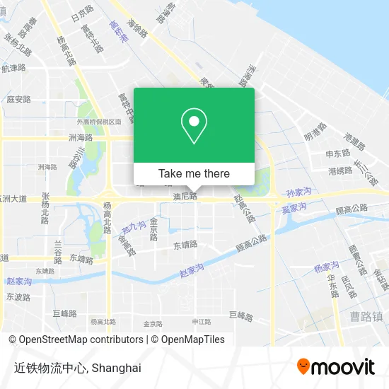 近铁物流中心 map