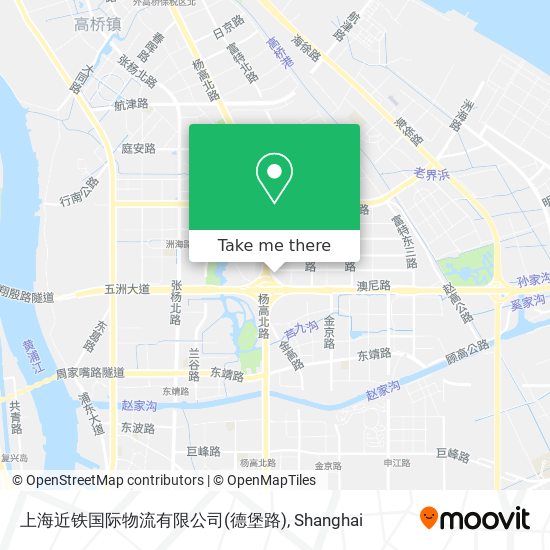 上海近铁国际物流有限公司(德堡路) map