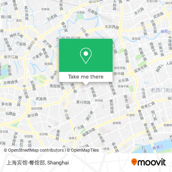 上海宾馆-餐馆部 map