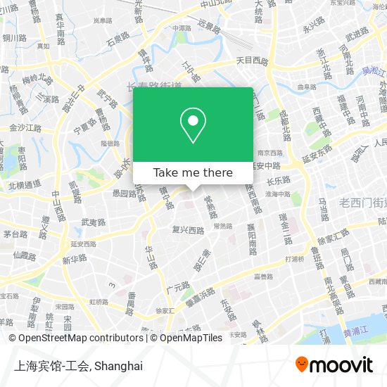上海宾馆-工会 map