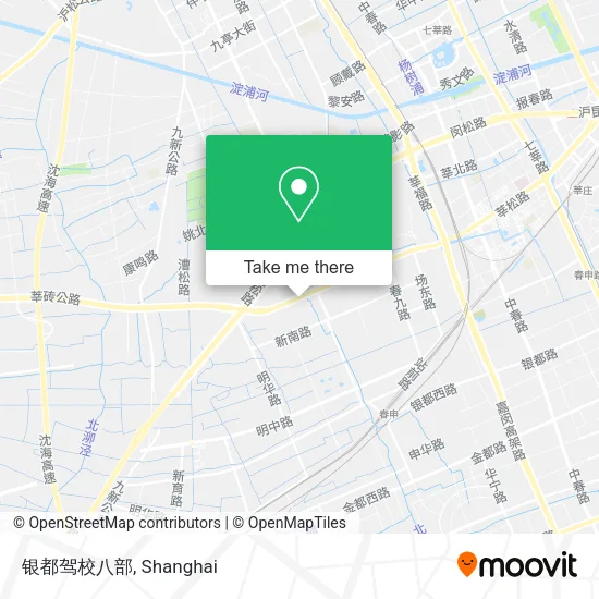 银都驾校八部 map