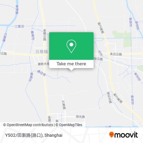 Y502/田新路(路口) map
