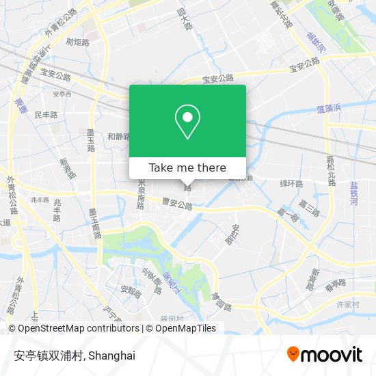 安亭镇双浦村 map