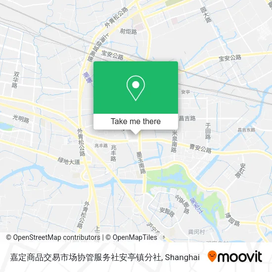 嘉定商品交易市场协管服务社安亭镇分社 map