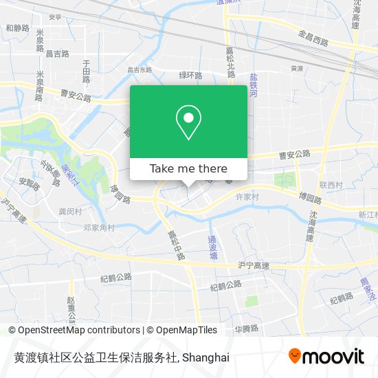 黄渡镇社区公益卫生保洁服务社 map