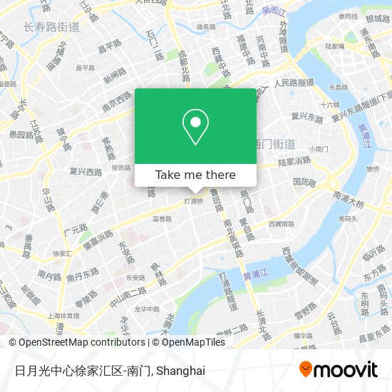 日月光中心徐家汇区-南门 map