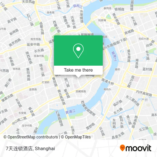 7天连锁酒店 map