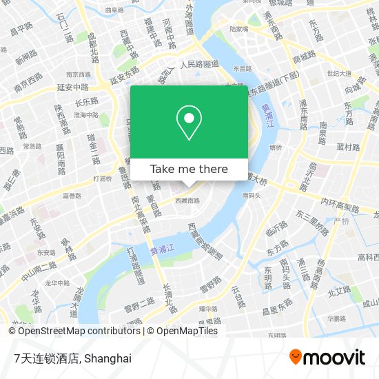 7天连锁酒店 map