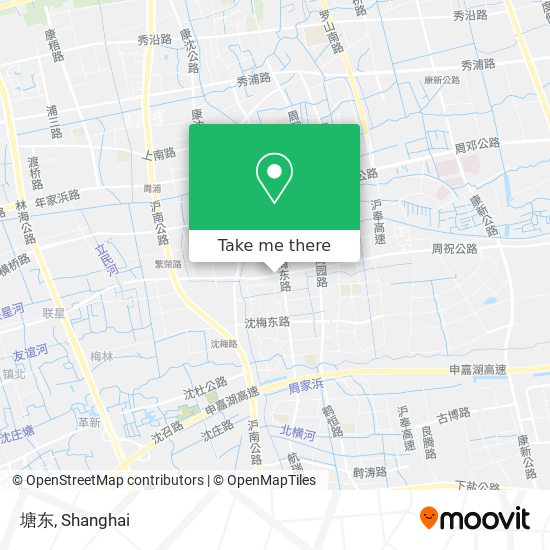 塘东 map