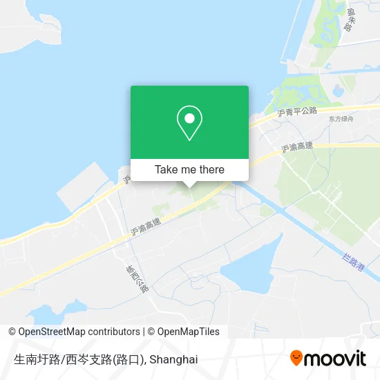 生南圩路/西岑支路(路口) map