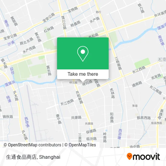 生通食品商店 map