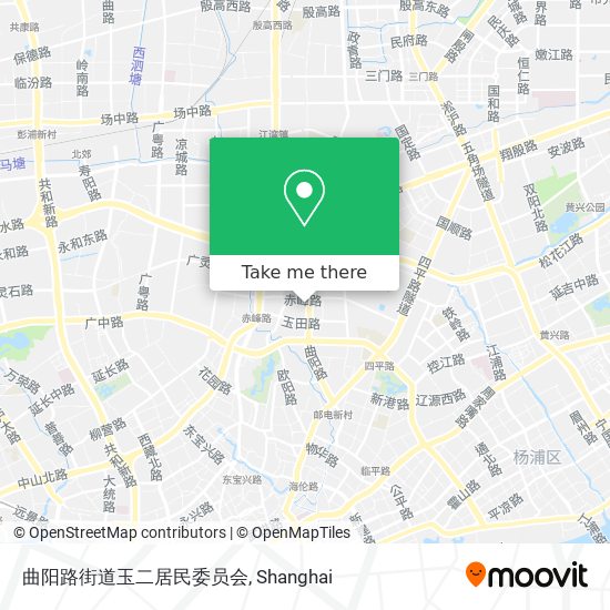曲阳路街道玉二居民委员会 map
