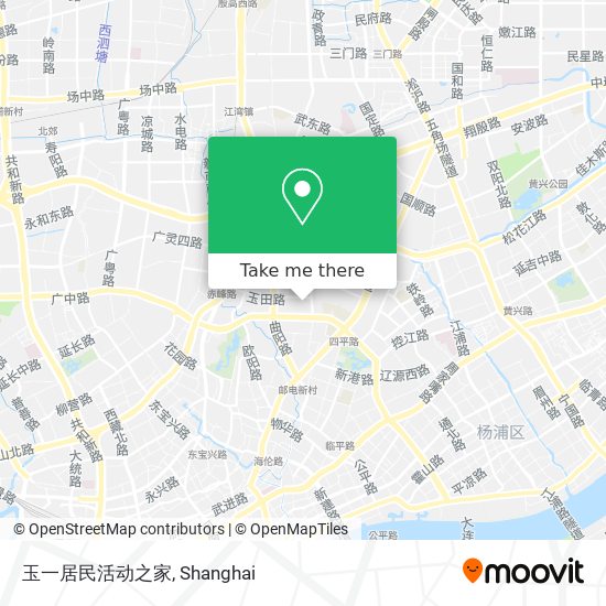 玉一居民活动之家 map