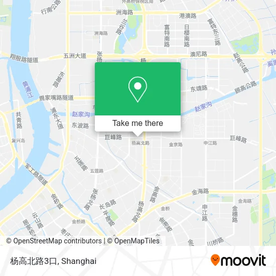 杨高北路3口 map