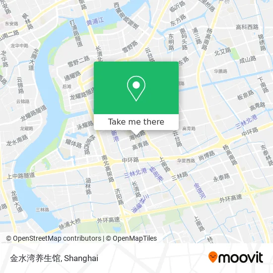 金水湾养生馆 map