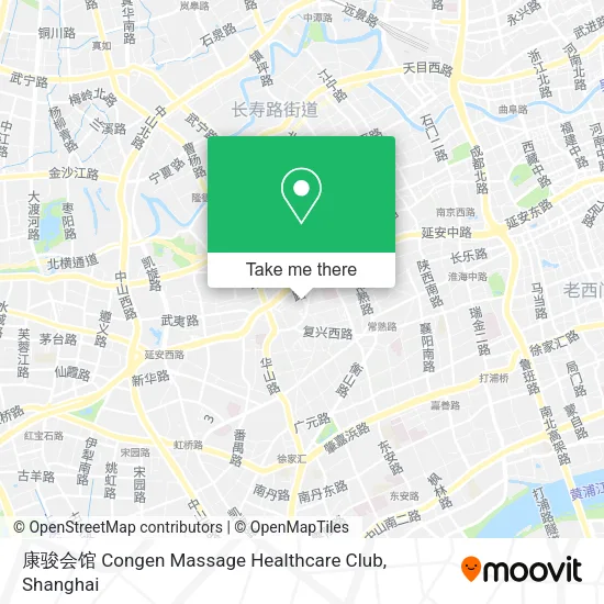 康骏会馆 Congen Massage Healthcare Club map