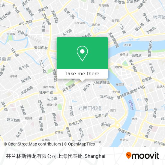 芬兰林斯特龙有限公司上海代表处 map