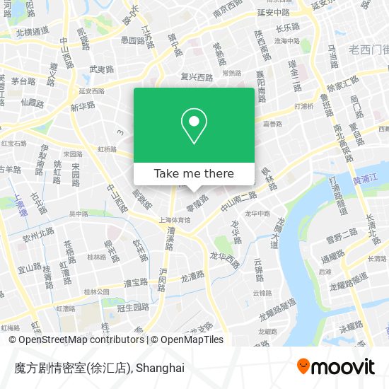 魔方剧情密室(徐汇店) map