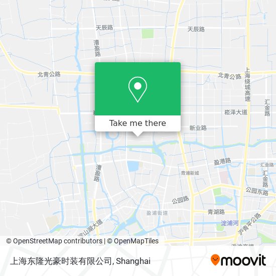 上海东隆光豪时装有限公司 map