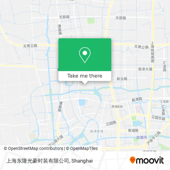 上海东隆光豪时装有限公司 map