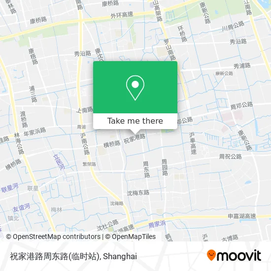祝家港路周东路(临时站) map