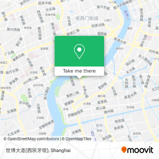 世博大道(西班牙馆) map