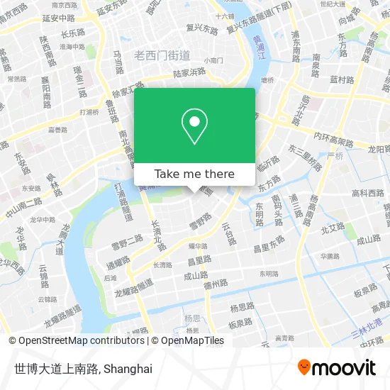 世博大道上南路 map
