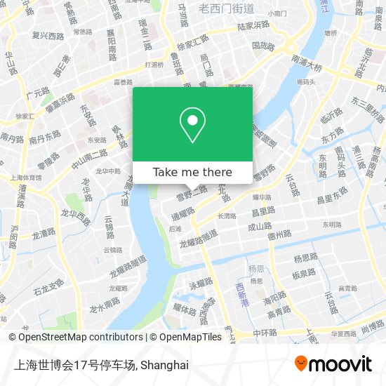 上海世博会17号停车场 map