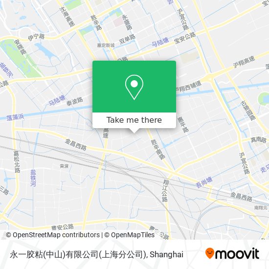 永一胶粘(中山)有限公司(上海分公司) map