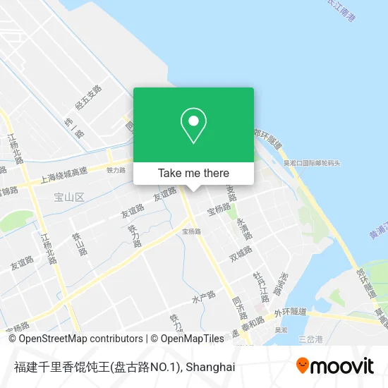福建千里香馄饨王(盘古路NO.1) map