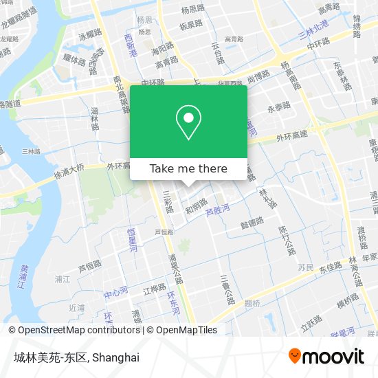 城林美苑-东区 map