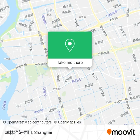 城林雅苑-西门 map