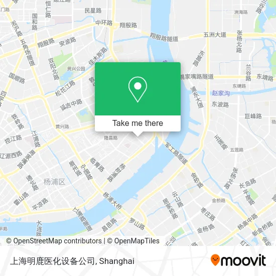 上海明鹿医化设备公司 map