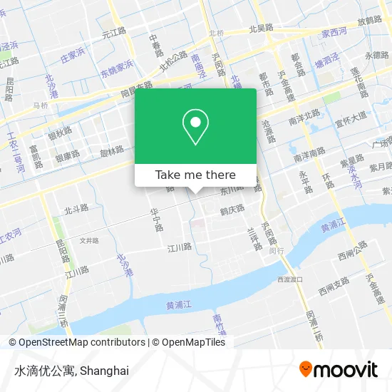 水滴优公寓 map