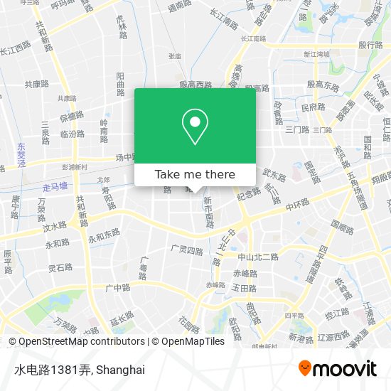水电路1381弄 map