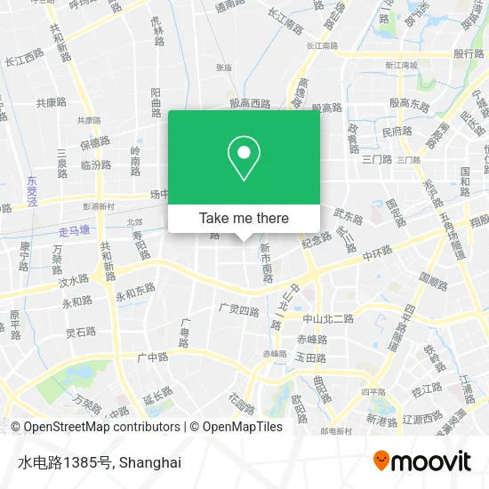 水电路1385号 map