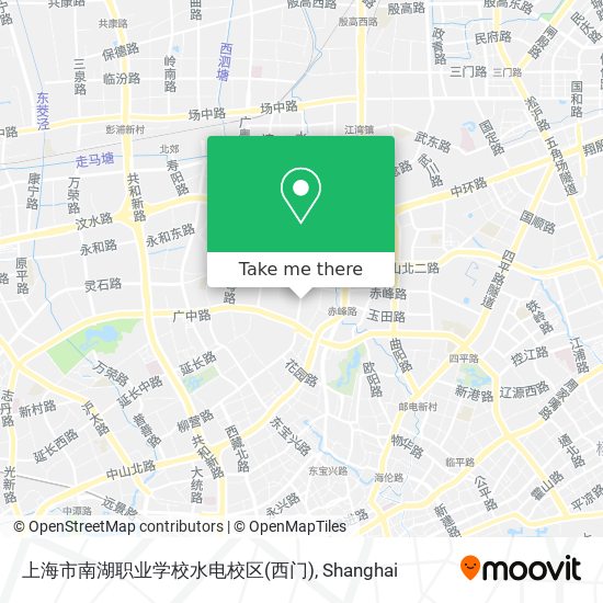 上海市南湖职业学校水电校区(西门) map