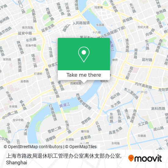 上海市路政局退休职工管理办公室离休支部办公室 map