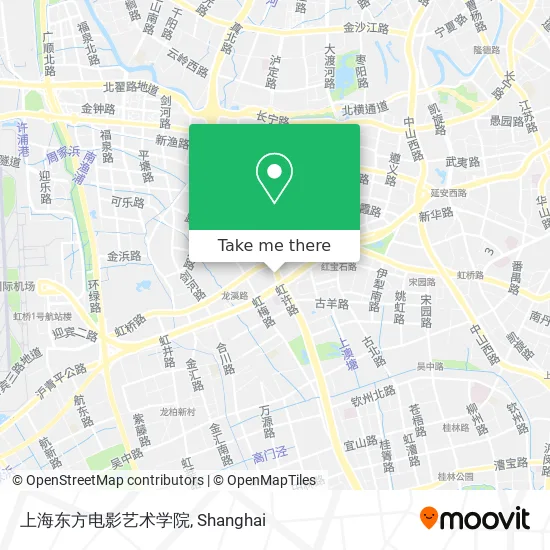 上海东方电影艺术学院 map