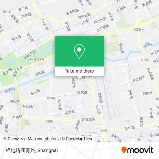 经地路涵青路 map