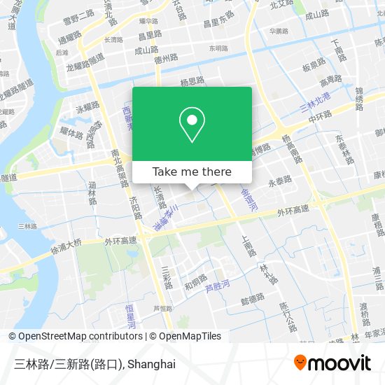 三林路/三新路(路口) map
