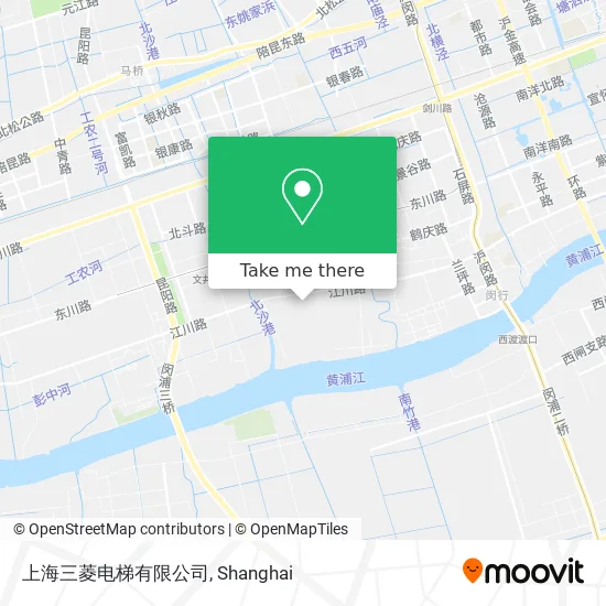 上海三菱电梯有限公司 map